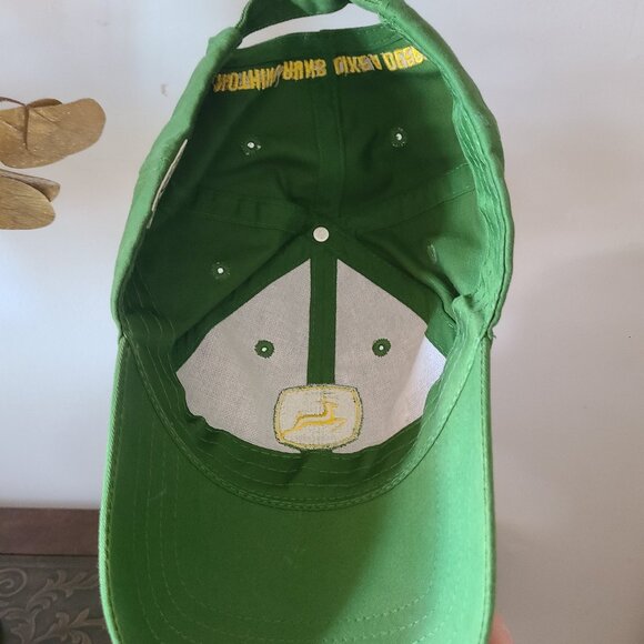 GENUINE JOHN DEERE OWNER'S EDITION BALL CAP  "NOTHING RUNS LIKE A DEERE" - Picture 3 of 4